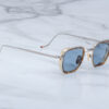 Sunglasses Model Atkins in Color Cairo with Cerulean lenses from Jacques Marie Mage