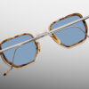 Sunglasses Model Atkins in Color Cairo with Cerulean lenses from Jacques Marie Mage