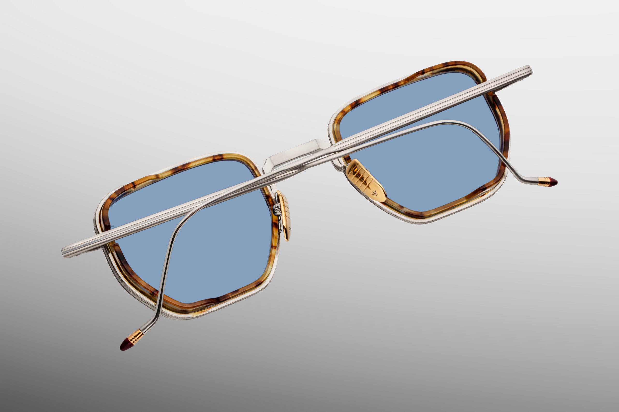 Sunglasses Model Atkins in Color Cairo with Cerulean lenses from Jacques Marie Mage