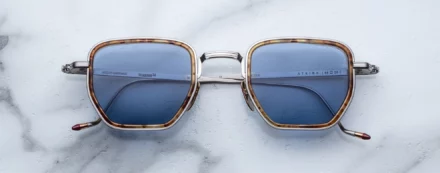 Sunglasses Model Atkins in Color Cairo with Cerulean lenses from Jacques Marie Mage