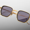 Sunglasses model Atkins in Color Gold with Wine Lenses from Jacques Marie Mage
