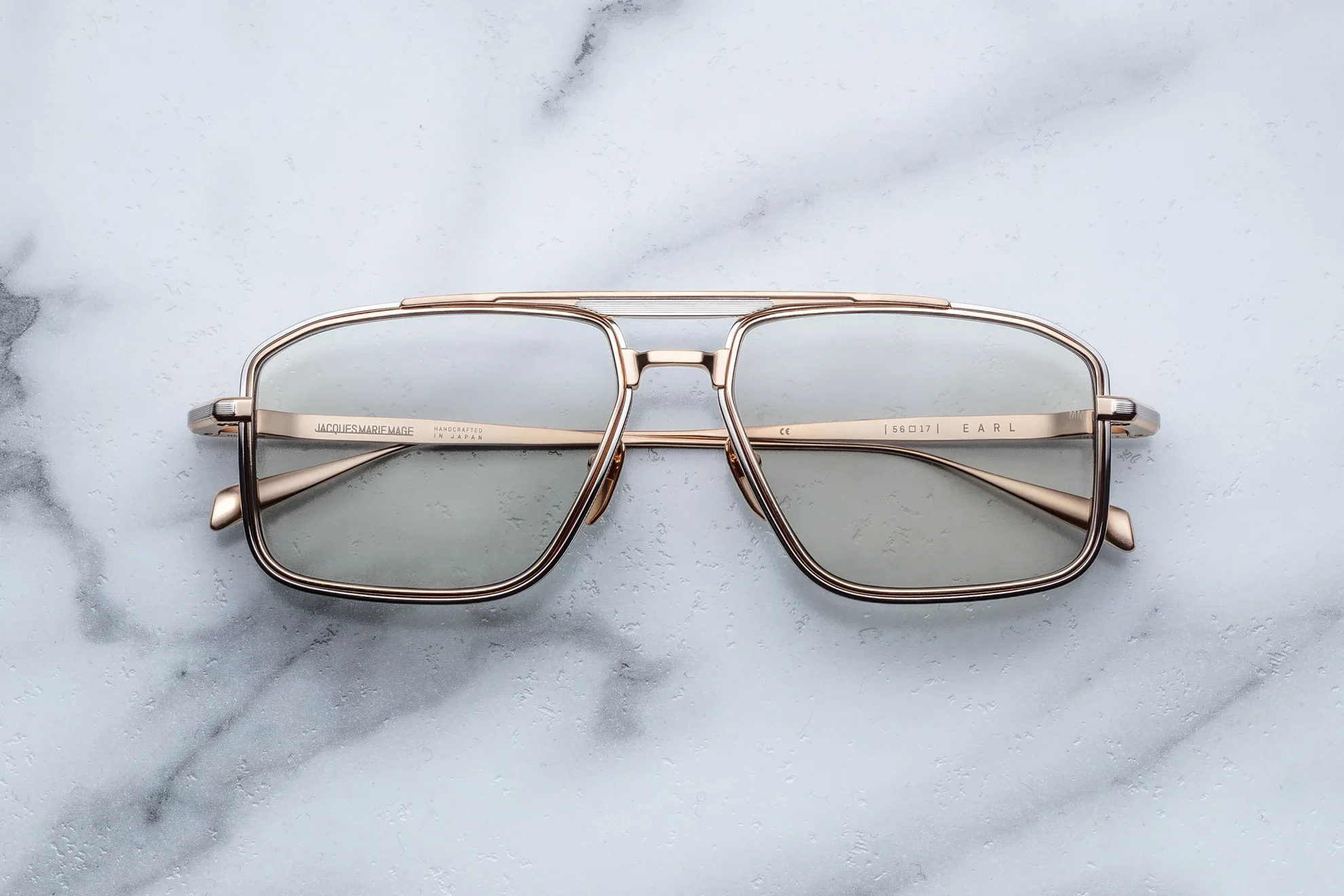 Sunglasses Model Earl in Color Altan with Mist lenses from Jacques Marie Mage