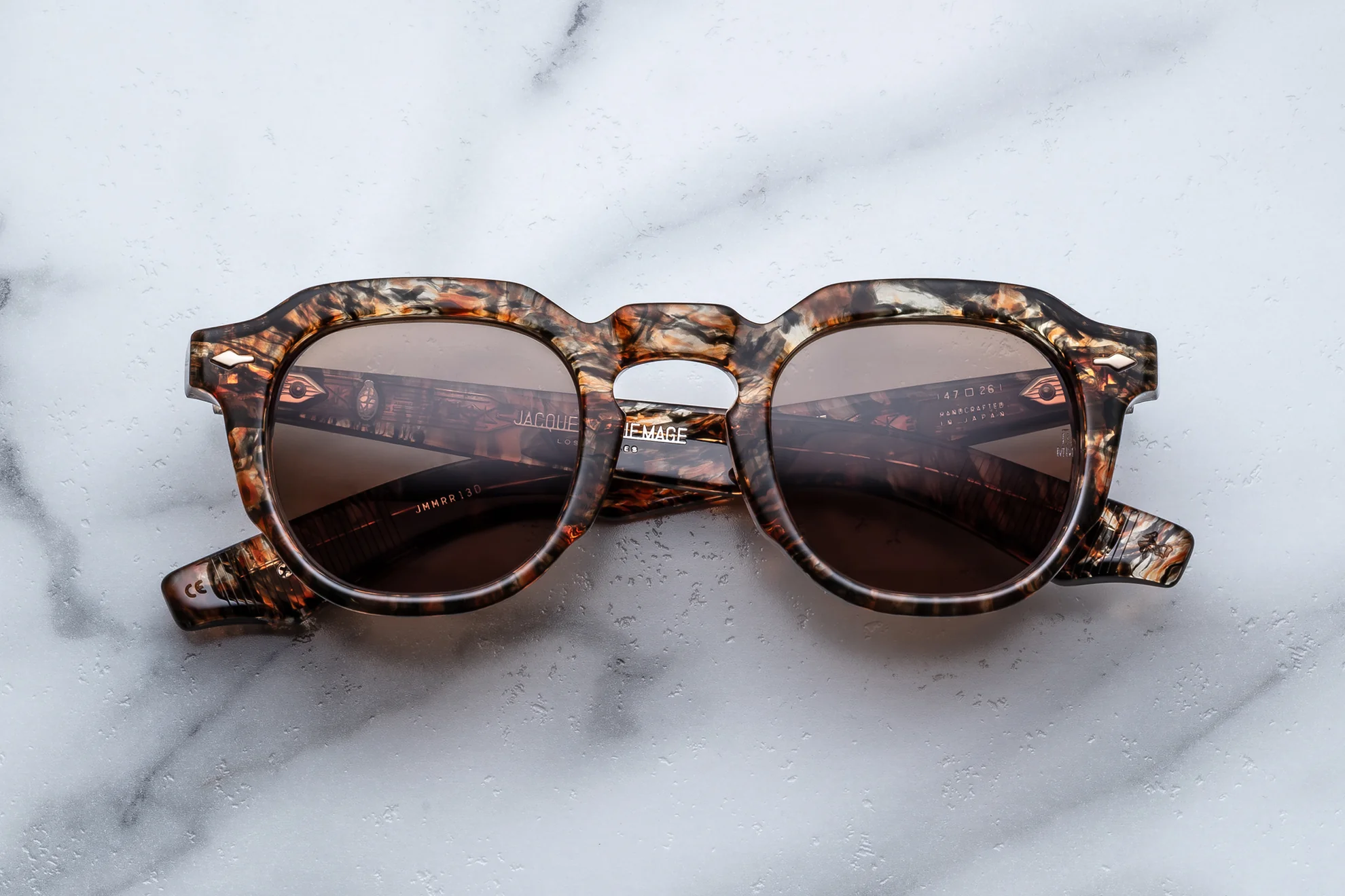 Sunglasses Model Firehole River in color Prismatic with Carob Polarized lenses