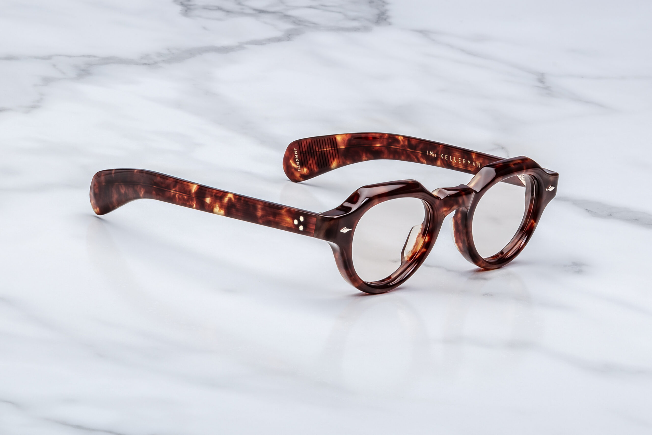 Optical Frame Model Kellerman RX in color Breccia from Jacques Marie Mage