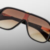 Sunglasses Model Kurokawa in Color Beluga with Bronze Gradient lenses from Jacques Marie Mage's Kyosho Collection