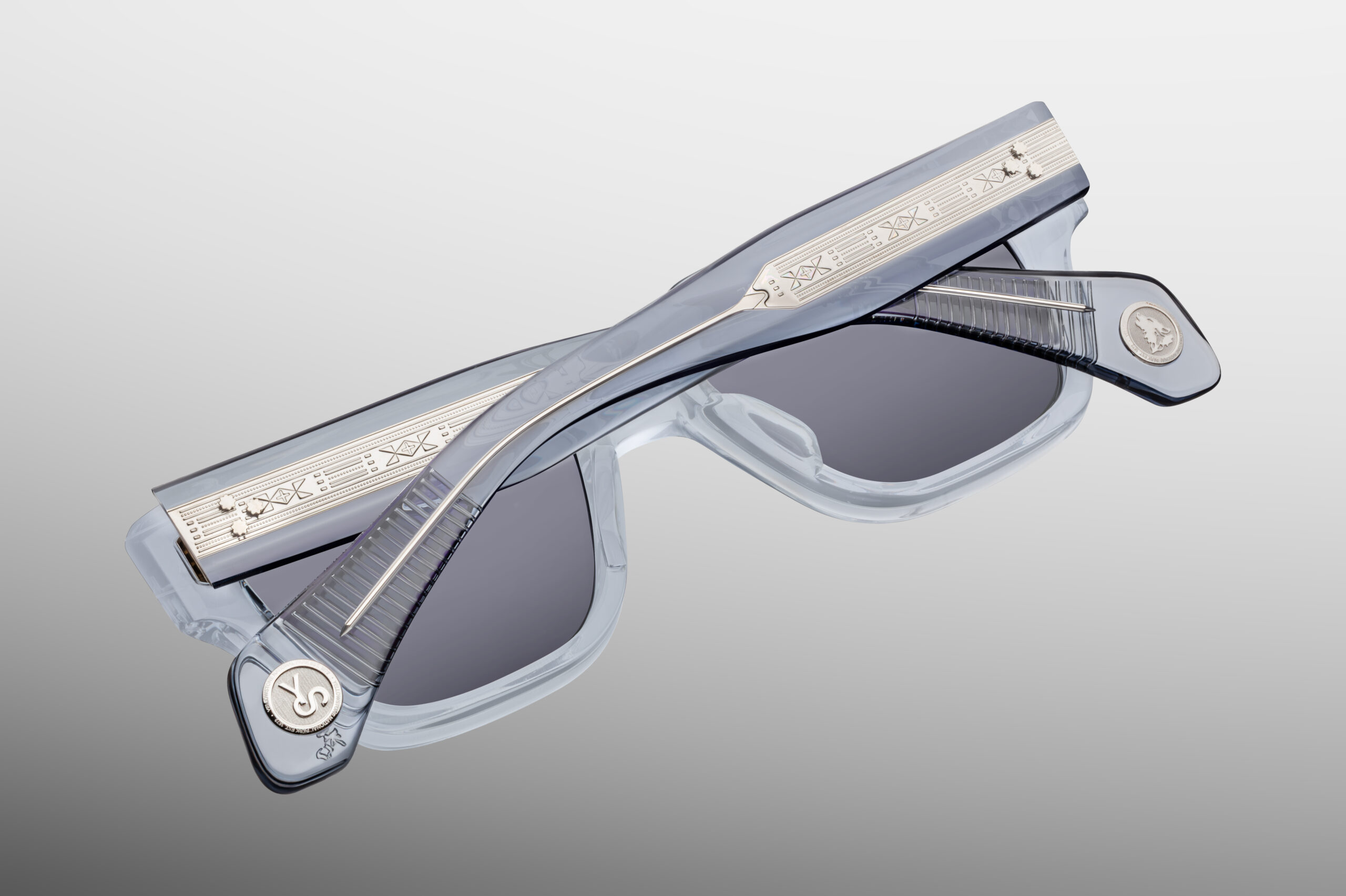 Sunglasses Model Lupine in Color storm with Gradient Polarized lenses in Wonder from Jacques Marie Mage's Yellowstone collection