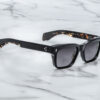 Sunglasses Model Molino in Color Noir 11 with Jet Gradient lenses from Jacques Marie Mage