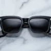 Sunglasses Model Molino in Color Noir 11 with Jet Gradient lenses from Jacques Marie Mage
