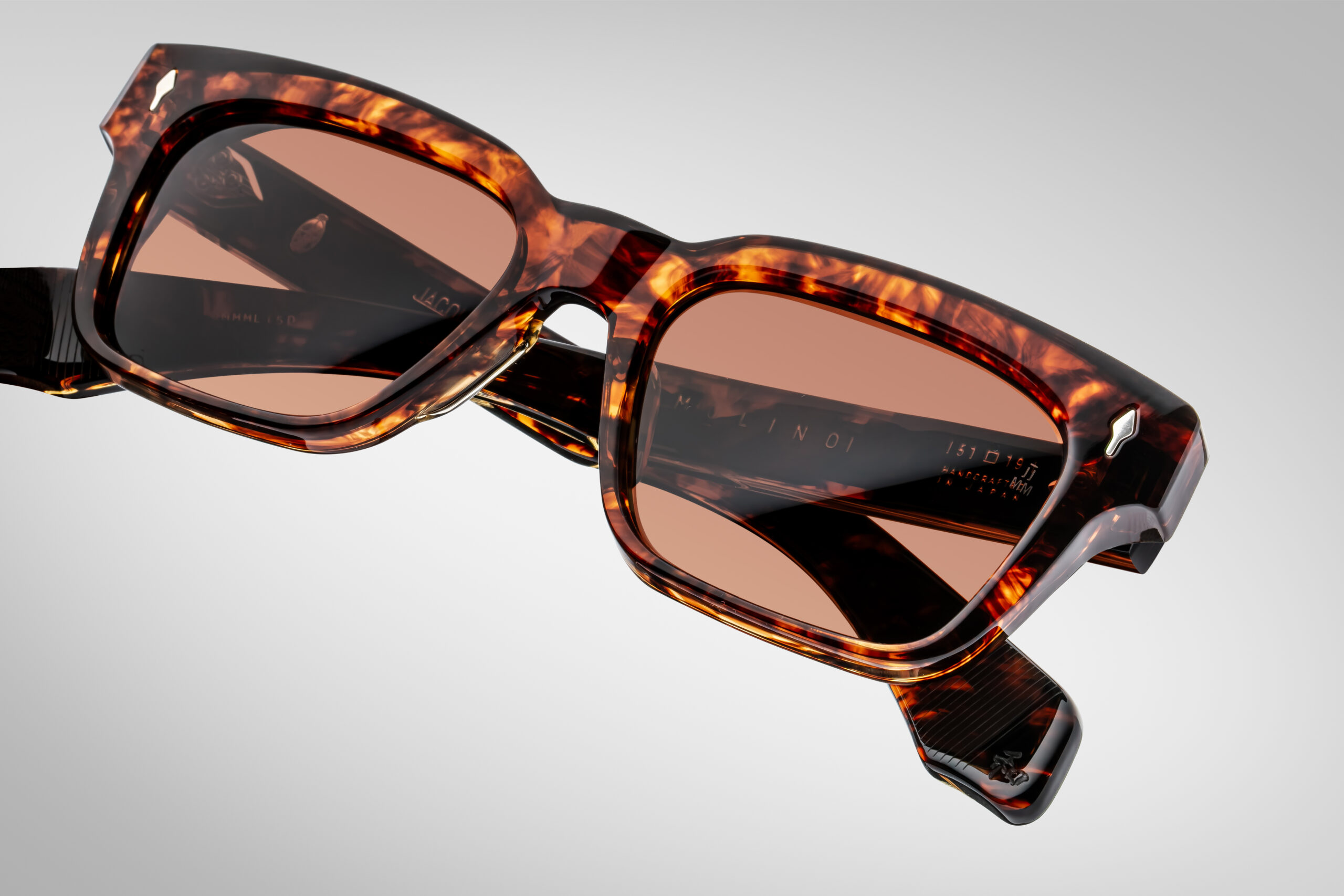 Sunglasses model Molino in Color Samoa with Sienna lenses from Jacques Marie Mage