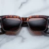 Sunglasses model Molino in Color Samoa with Sienna lenses from Jacques Marie Mage