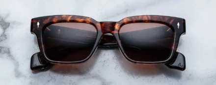 Sunglasses model Molino in Color Samoa with Sienna lenses from Jacques Marie Mage