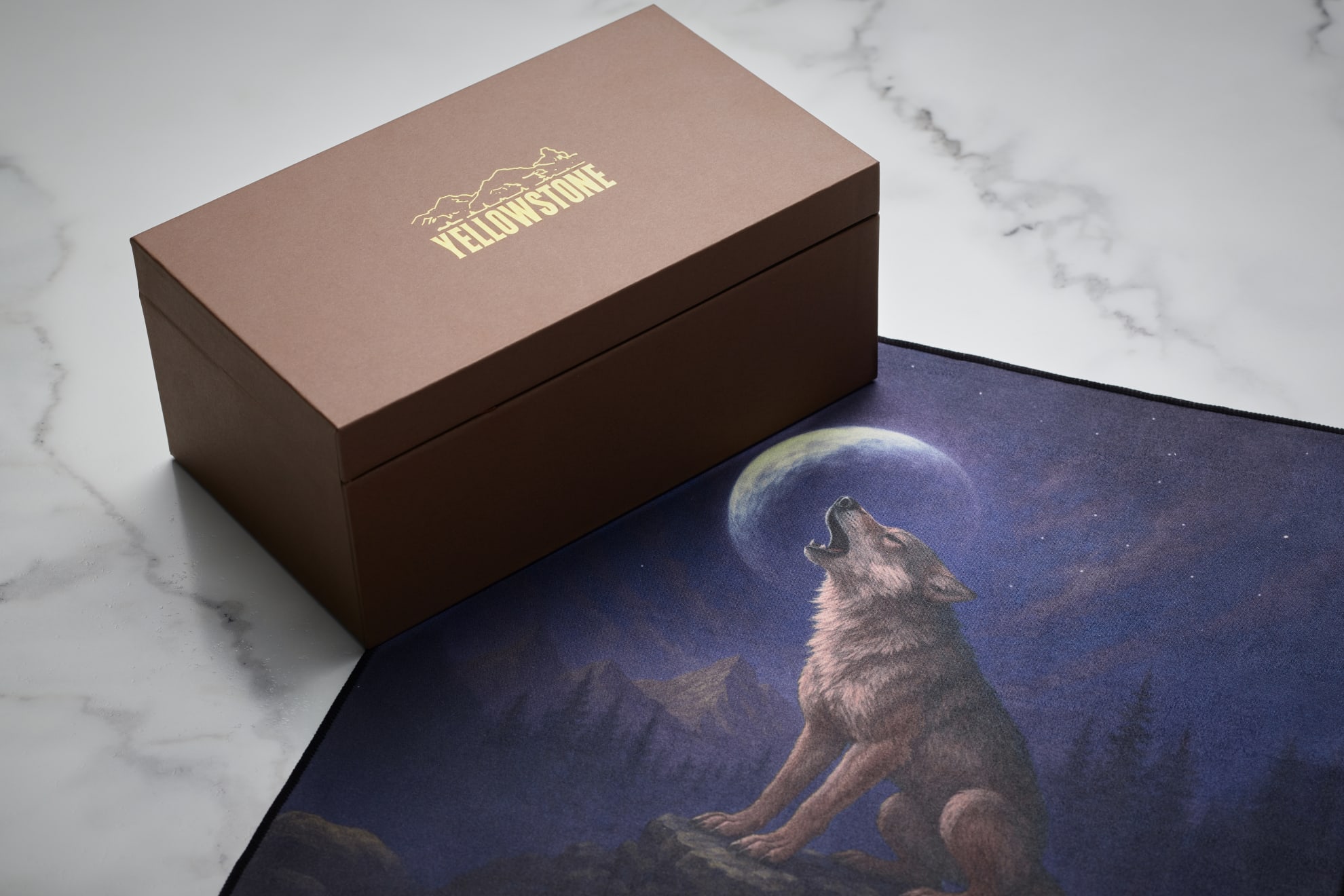 Jacques Marie Mage packaging for the Yellowstone collection