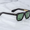 Sunglasses Model Yves in Color Venom with Emerald Lenses from Jacques Marie Mage