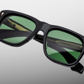 Sunglasses Model Yves in Color Venom with Emerald Lenses from Jacques Marie Mage