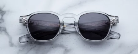 Sunglasses Model Zephirin 47 in Color Sulfur with Grey Gradient lenses from Jacques Marie Mage
