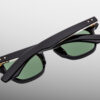 Sunglasses Model Zephirin 47 in Color Venom with Emerald lenses from Jacques Marie Mage