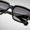 Sunglasses Model Alfred in Bloodstone with Jet Gradient lenses from Jacques Marie Mage
