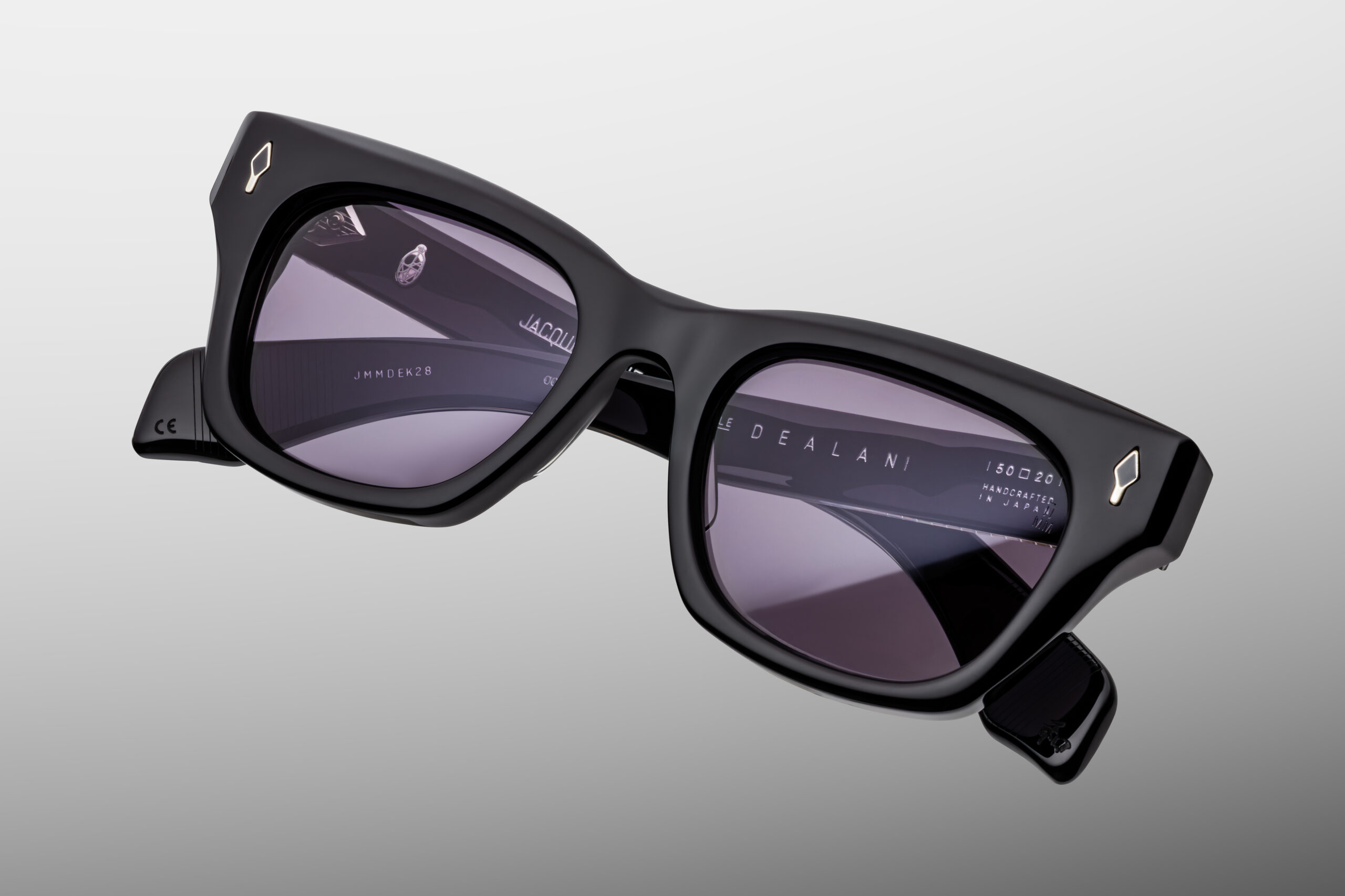 Sunglasses Model Dealan in Color Fumée from the Jacques Marie Mage's Epoxy II Collection