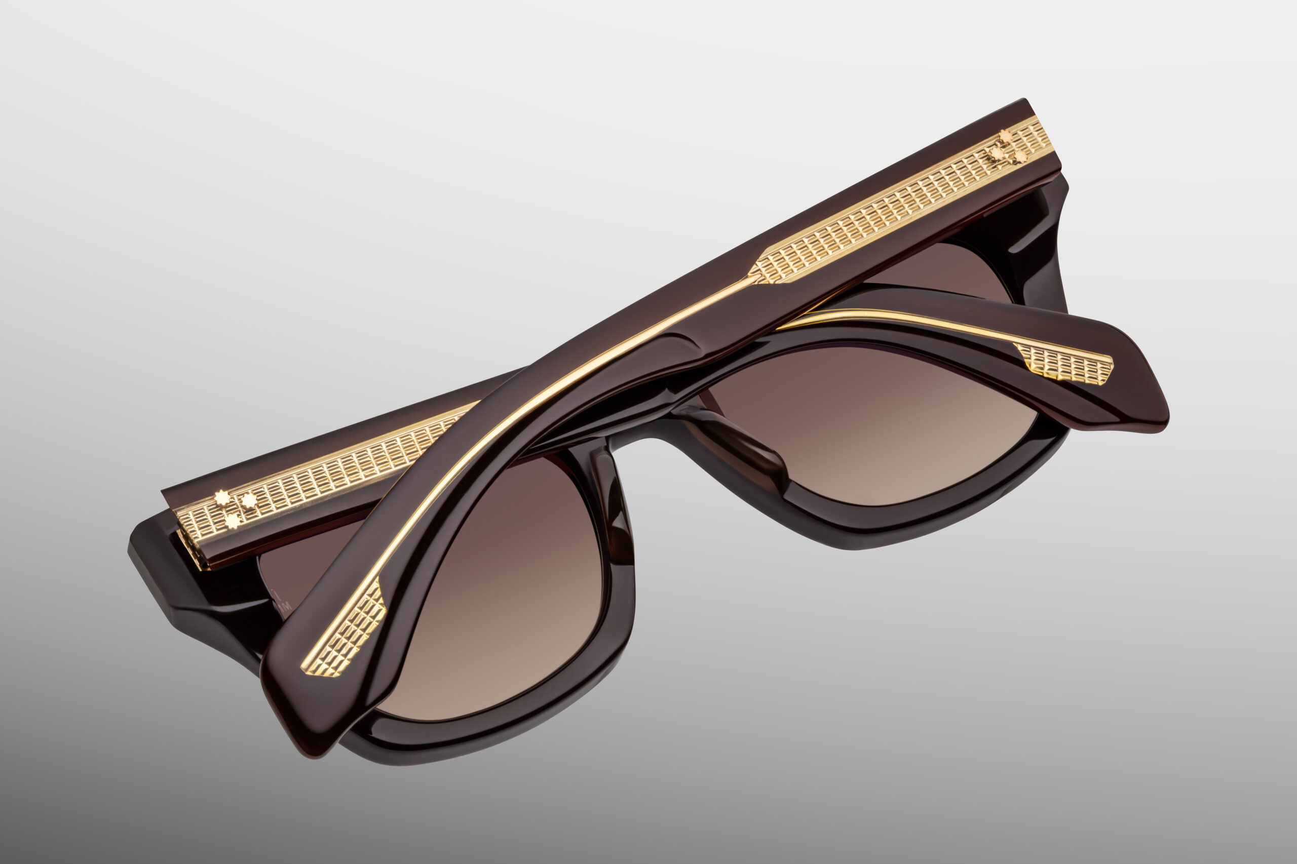 Sunglasses Model Dealan in Color Ganache from the Jacques Marie Mage's Epoxy II Collection