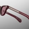 Sunglasses Model Vendome in Color Cassis with Ruby Lenses from Jacques Marie Mage's Epoxy II special collection