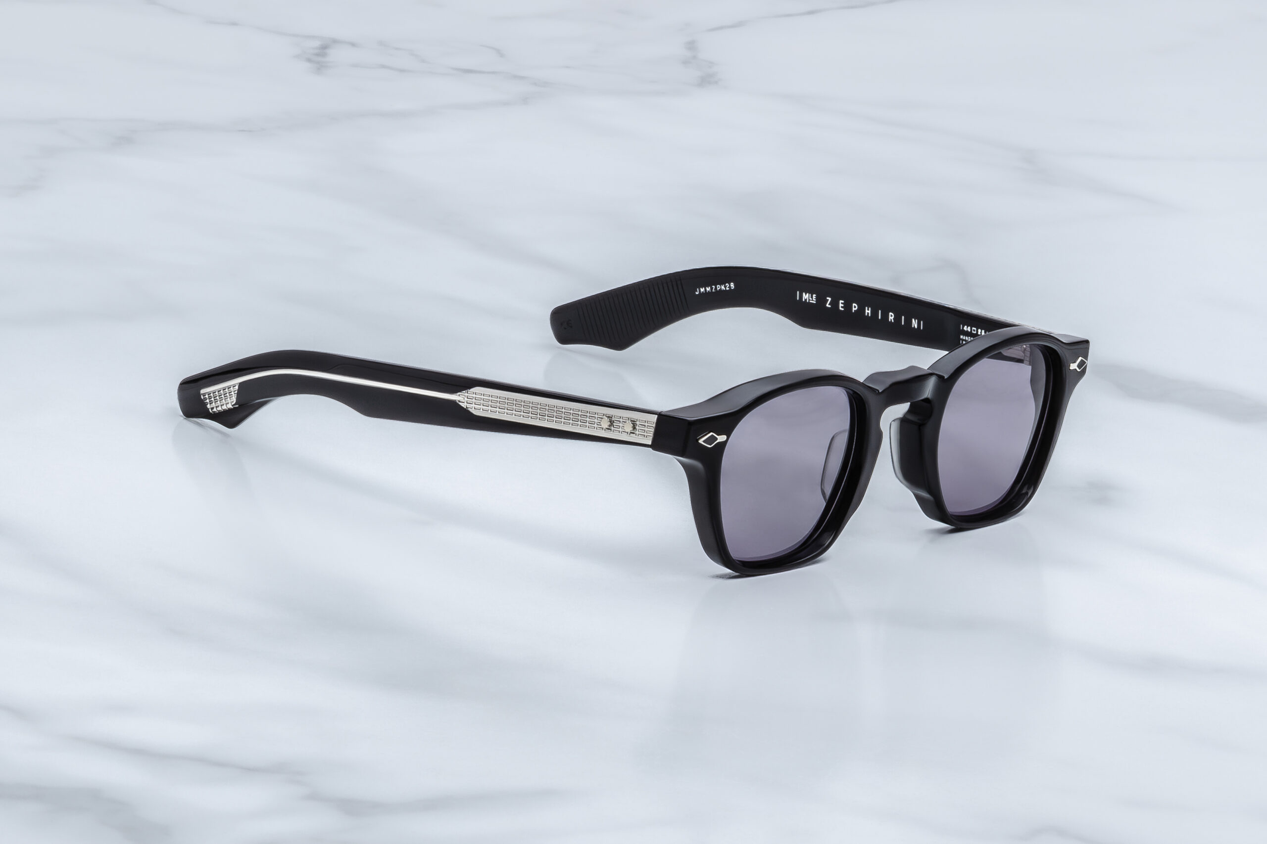 Sunglasses Model Zephirin in Color Fumée with Nimbus Lenses from Jacques Marie Mage's Epoxy II special collection