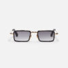 Sunglasses Model Pierce in Color C115 with Grey Gradient lenses from John Dalia