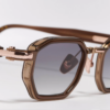 Sunglasses Model Miles in Color C440 with Grey Gradient lenses from John Dalia