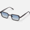 Sunglasses Model Miles in Color C426 with Clear Blue Gradient lenses from John Dalia