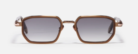 Sunglasses Model Miles in Color C440 with Grey Gradient lenses from John Dalia