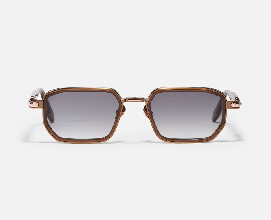 Sunglasses Model Miles in Color C440 with Grey Gradient lenses from John Dalia