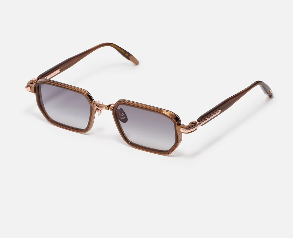 Sunglasses Model Miles in Color C440 with Grey Gradient lenses from John Dalia