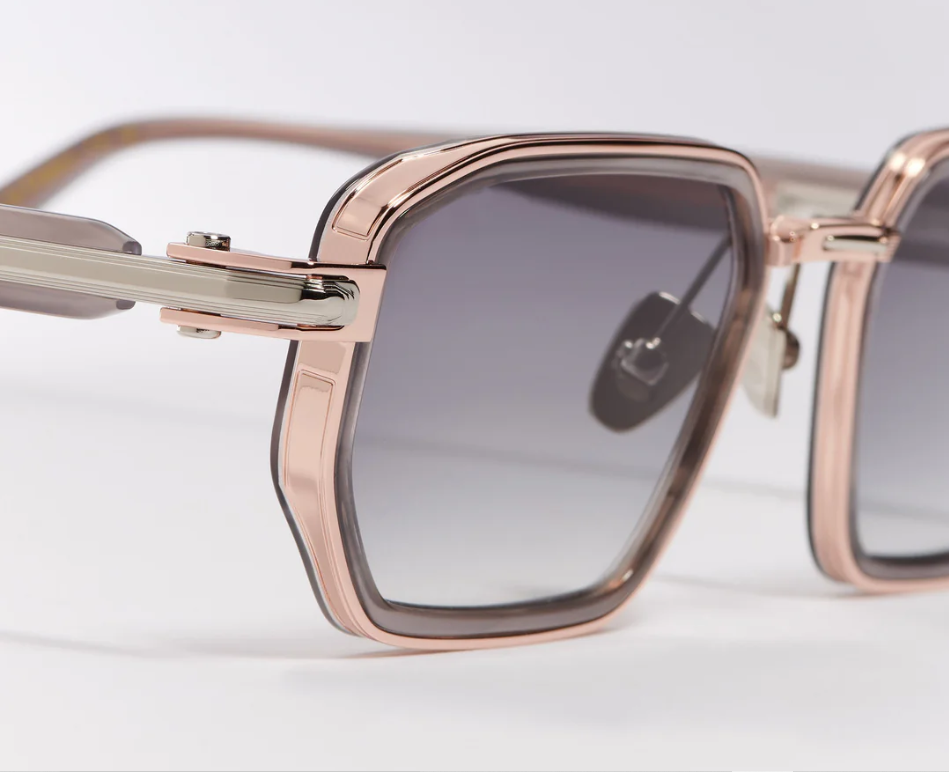 Sunglasses Model Miles in Color C476 with Grey Gradient lenses from John Dalia