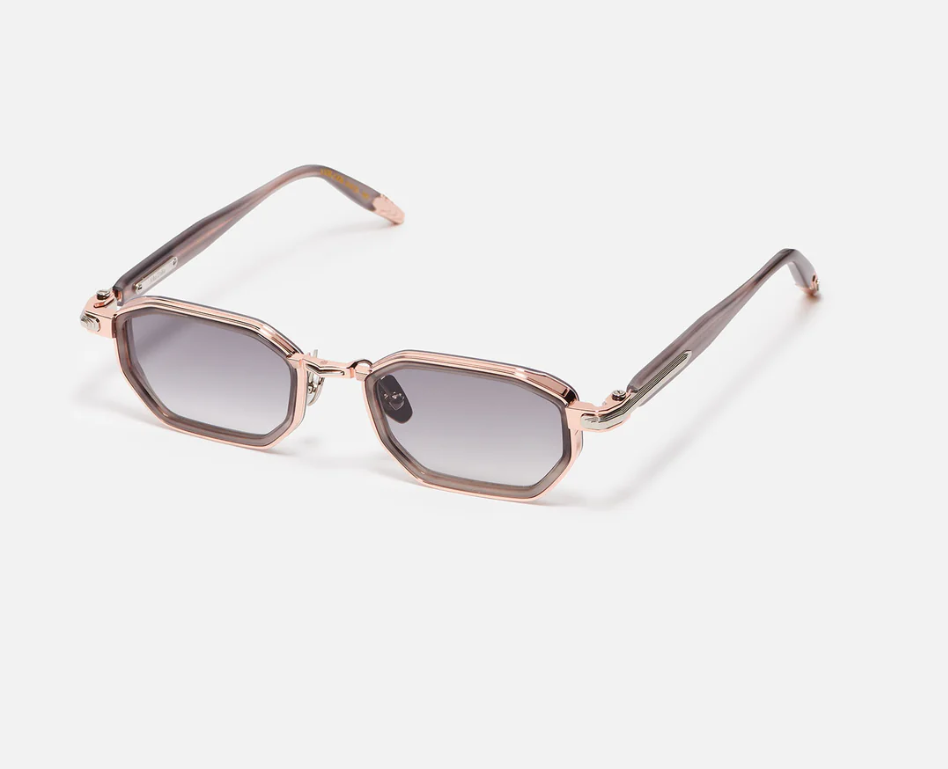 Sunglasses Model Axel in Color C476 with Grey Gradient lenses from John Dalia