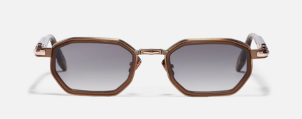 Sunglasses Model Miles in Color C440 with Grey Gradient lenses from John Dalia