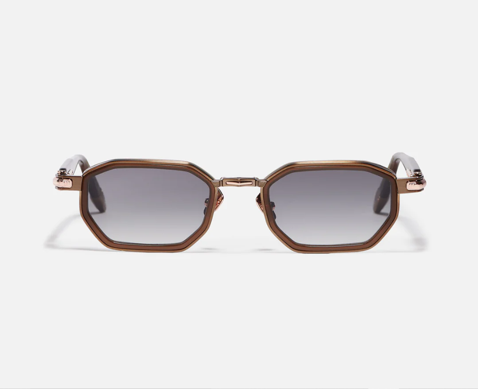 Sunglasses Model Miles in Color C440 with Grey Gradient lenses from John Dalia