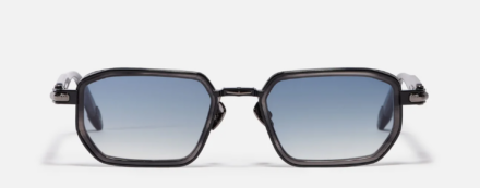 Sunglasses Model Miles in Color C426 with Clear Blue Gradient lenses from John Dalia