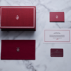 Circa Slip case in Color Bordeaux with from Jacques Marie Mage