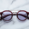 Sunglasses Model Delage in Color Cherry with Nimbus lenses from Jacques Marie Mage