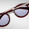Sunglasses Model Delage in Color Cherry with Nimbus lenses from Jacques Marie Mage