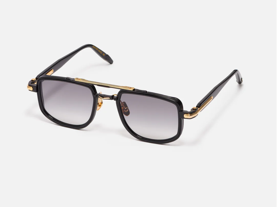 Sunglasses Model Kai in Color C302 with Grey Gradient lenses from John Dalia