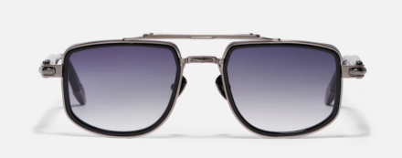 Sunglasses Model Kai in Color C420 with dark blue Gradient lenses from John Dalia