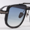 Sunglasses Model Kai in Color C426 with clear blue Gradient lenses from John Dalia