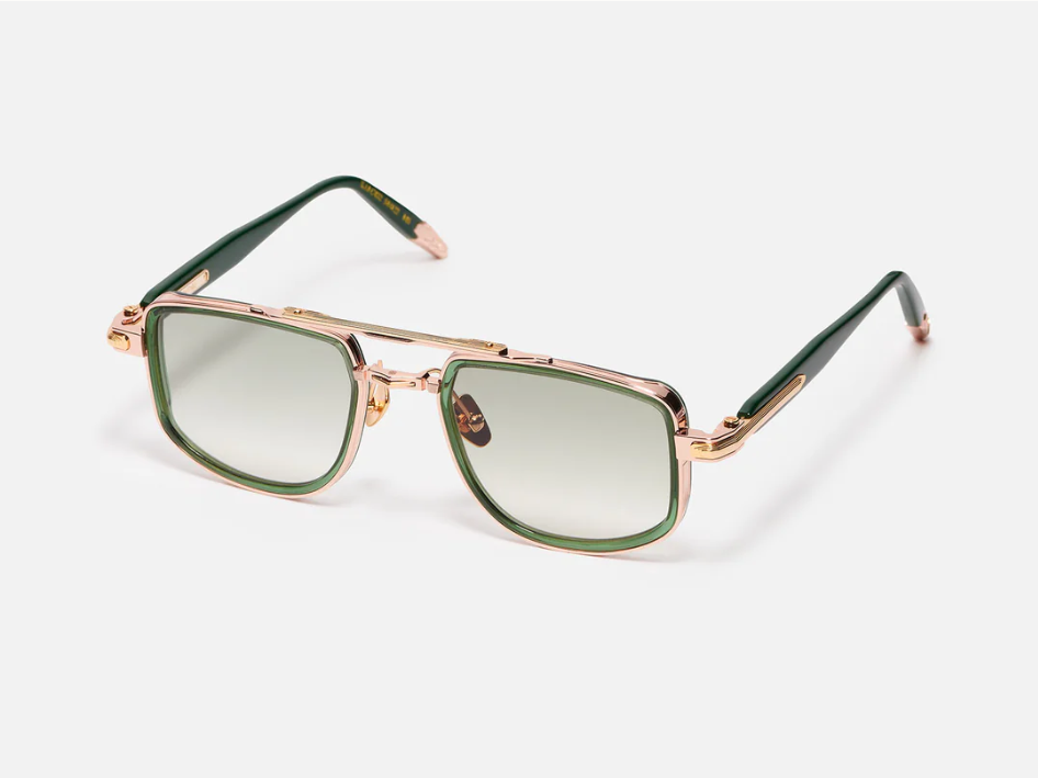 Sunglasses Model Kai in Color C432 with Grey Gradient lenses from John Dalia