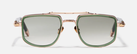 Sunglasses Model Kai in Color C432 with Grey Gradient lenses from John Dalia