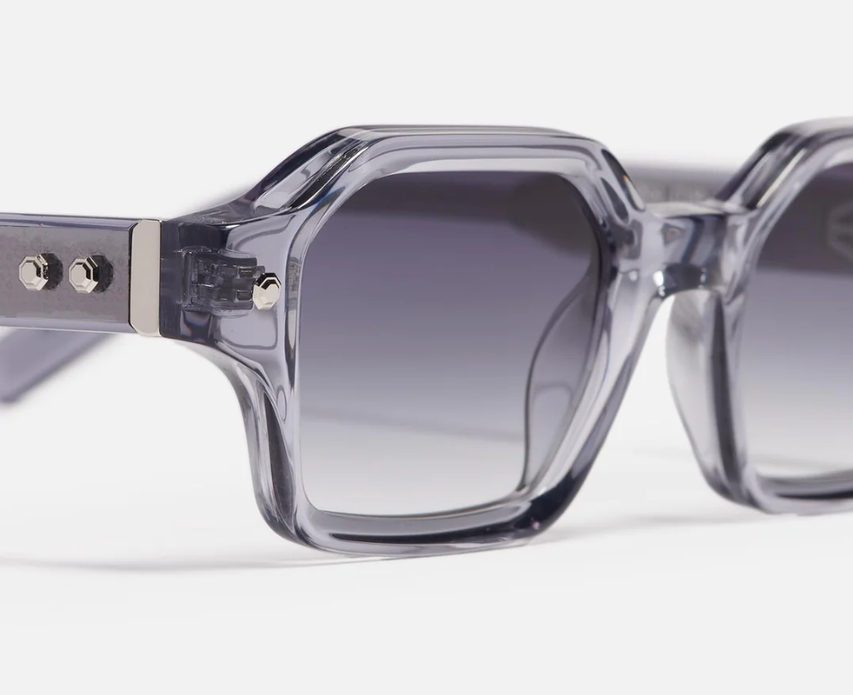 Sunglasses Model Project09 in C159 with Dark Blue gradient lenses from John Dalia