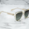 Sunglasses Model Alfred in Color Brut with Spruce Gradient lenses from Jacques Marie Mage