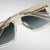 Sunglasses Model Alfred in Color Brut with Spruce Gradient lenses from Jacques Marie Mage