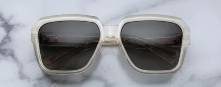 Sunglasses Model Alfred in Color Brut with Spruce Gradient lenses from Jacques Marie Mage