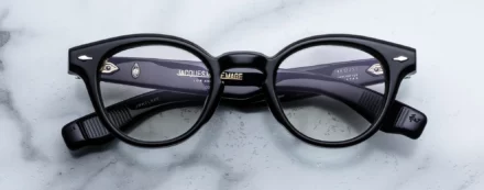Optical Frame Model Clemens in Color Obscure with Superlight Grey lenses from Jacques Marie Mage