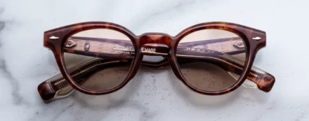 Sunglasses Model Clemens in Honeycomb with Honeycomb lenses from Jacques Marie Mage